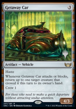 Getaway Car (Promo Pack) [Streets of New Capenna Promos] | Golgari Games