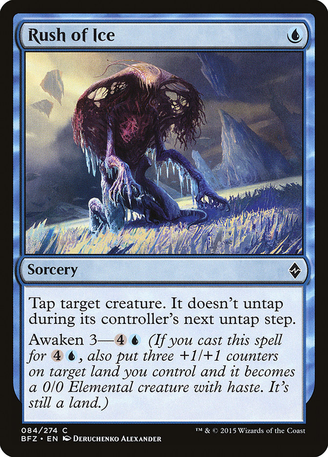 Rush of Ice [Battle for Zendikar] | Local Legends