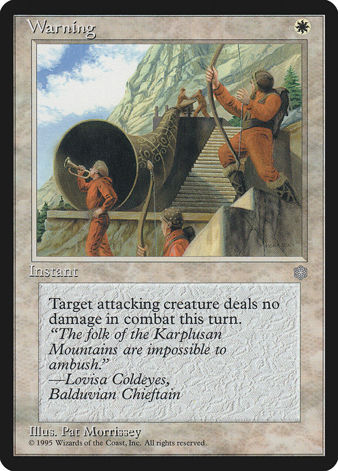 Warning [Ice Age] | Local Legends