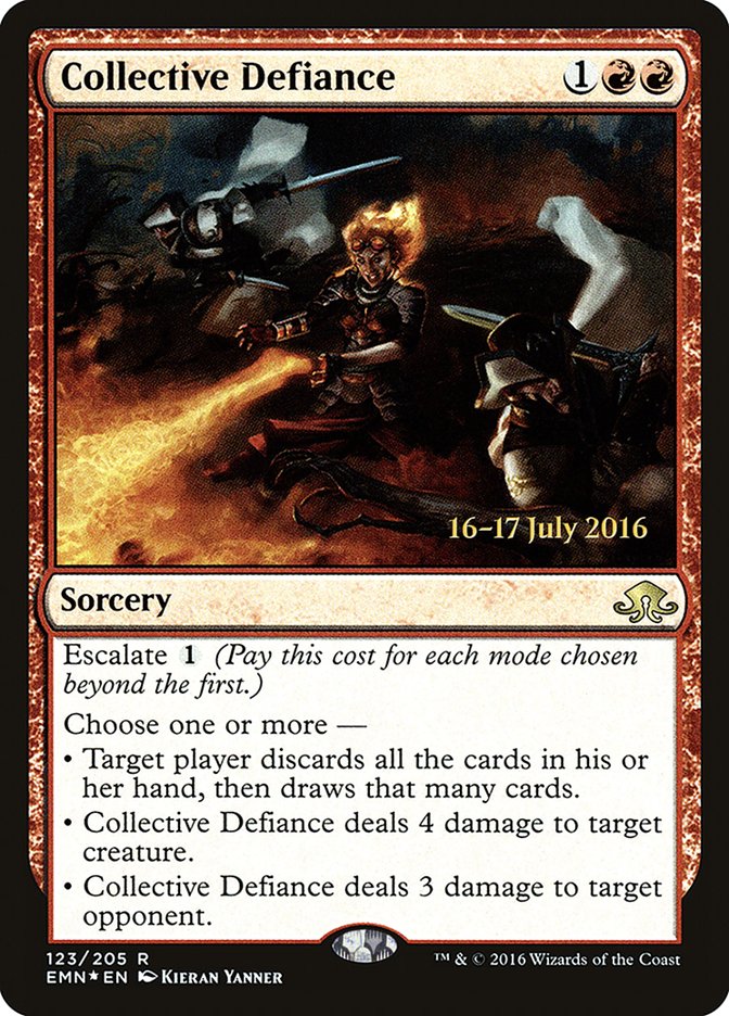 Collective Defiance [Eldritch Moon Prerelease Promos] | Local Legends