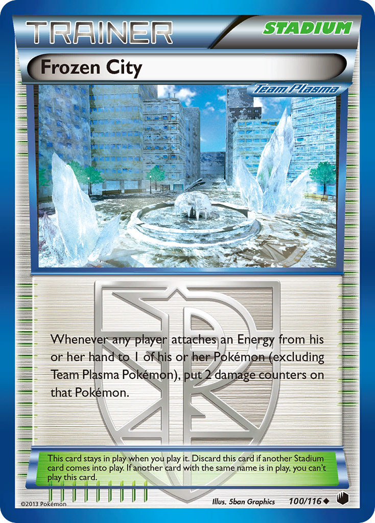 Frozen City (100/116) [Black & White: Plasma Freeze] | Golgari Games