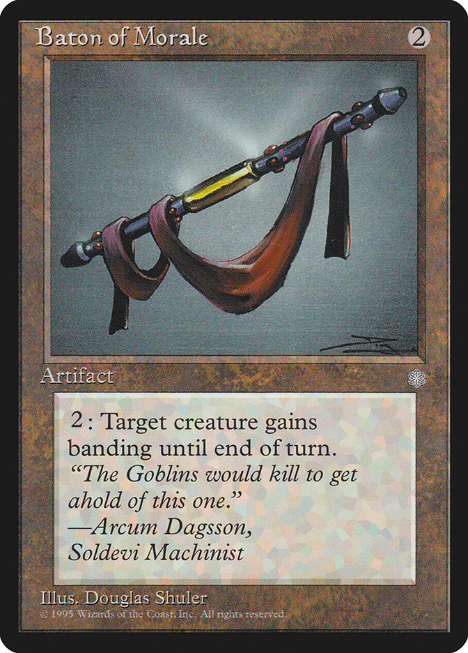 Baton of Morale [Ice Age] | Local Legends