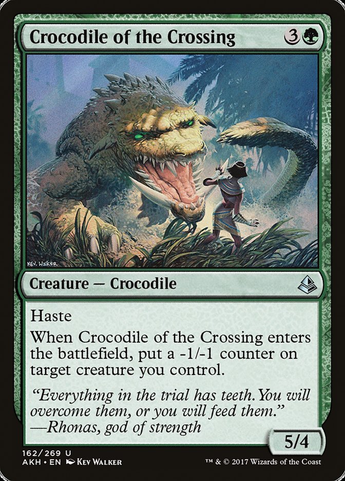 Crocodile of the Crossing [Amonkhet] | Golgari Games