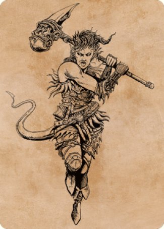 Karlach, Fury of Avernus Art Card (54) [Commander Legends: Battle for Baldur's Gate Art Series] | Local Legends
