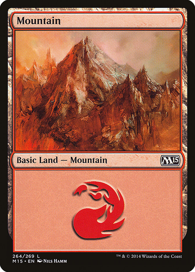 Mountain (264) [Magic 2015] | Golgari Games