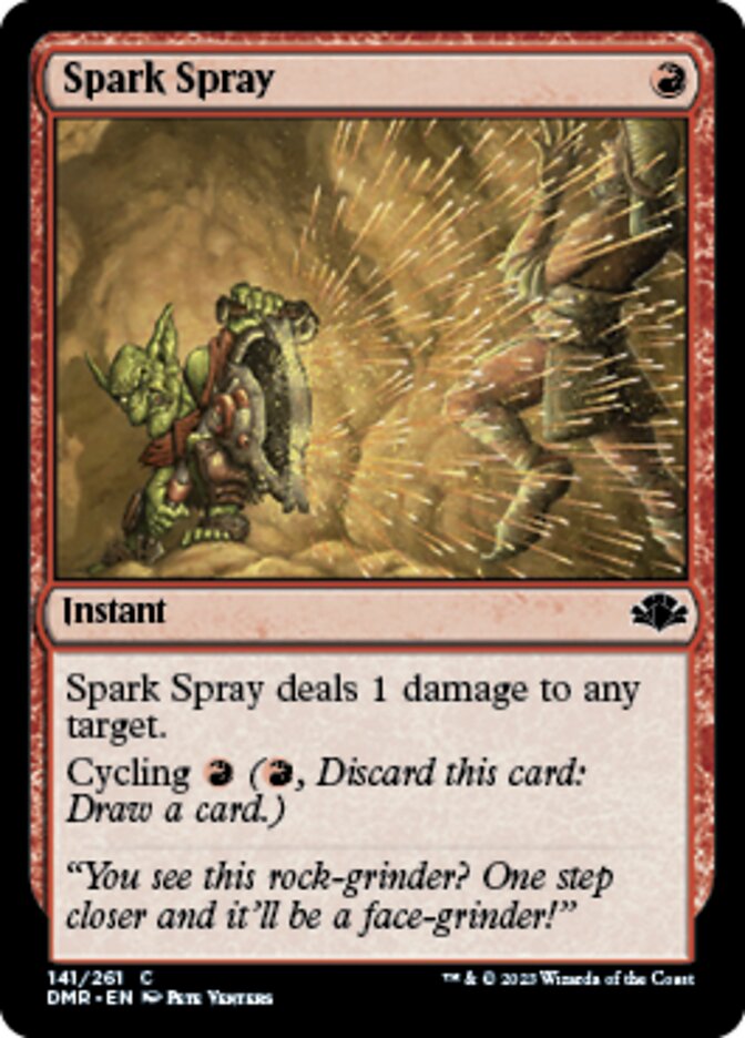 Spark Spray [Dominaria Remastered] | Local Legends