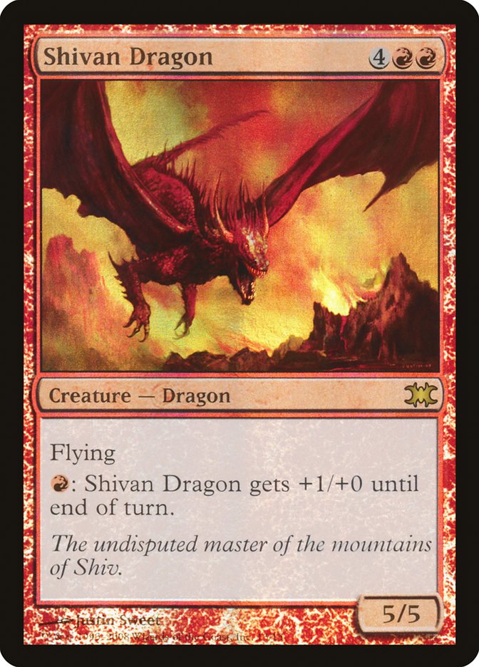 Shivan Dragon [From the Vault: Dragons] | Golgari Games