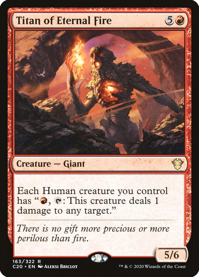Titan of Eternal Fire [Commander 2020] | Local Legends