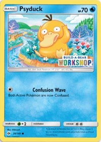 Psyduck (28/149) (Build-A-Bear Workshop Exclusive) [Sun & Moon: Base Set] | Golgari Games