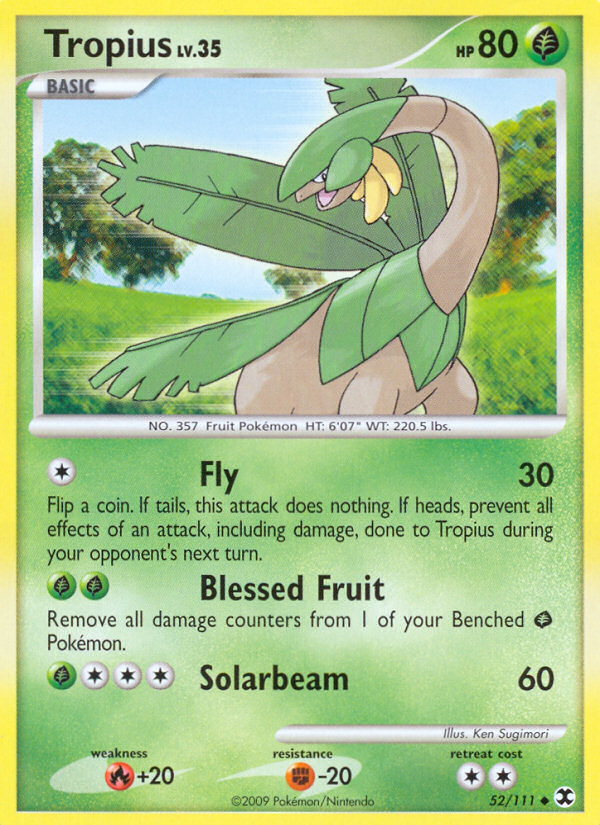 Tropius (52/111) [Platinum: Rising Rivals] | Golgari Games