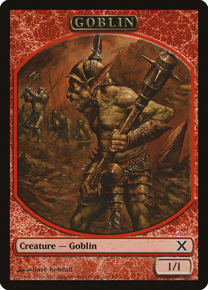 Goblin Token [Tenth Edition Tokens] | Local Legends