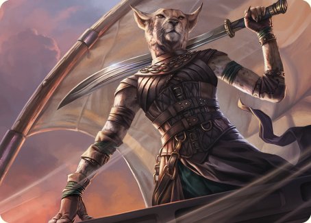 Mirri, Weatherlight Duelist Art Card [Commander Masters Art Series] | Local Legends