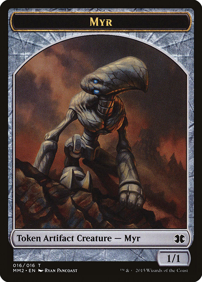 Myr Token [Modern Masters 2015 Tokens] | Golgari Games