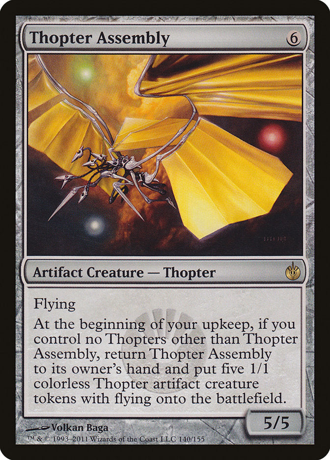 Thopter Assembly [Mirrodin Besieged] | Golgari Games