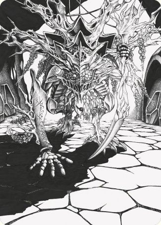 Thrun, Breaker of Silence Art Card [Phyrexia: All Will Be One Art Series] | Local Legends