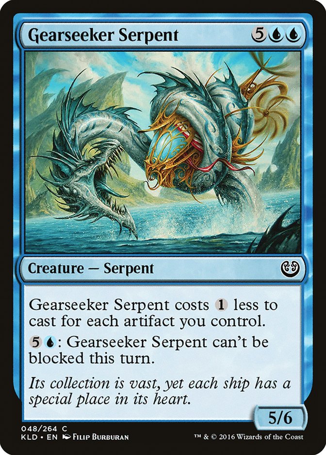 Gearseeker Serpent [Kaladesh] | Golgari Games