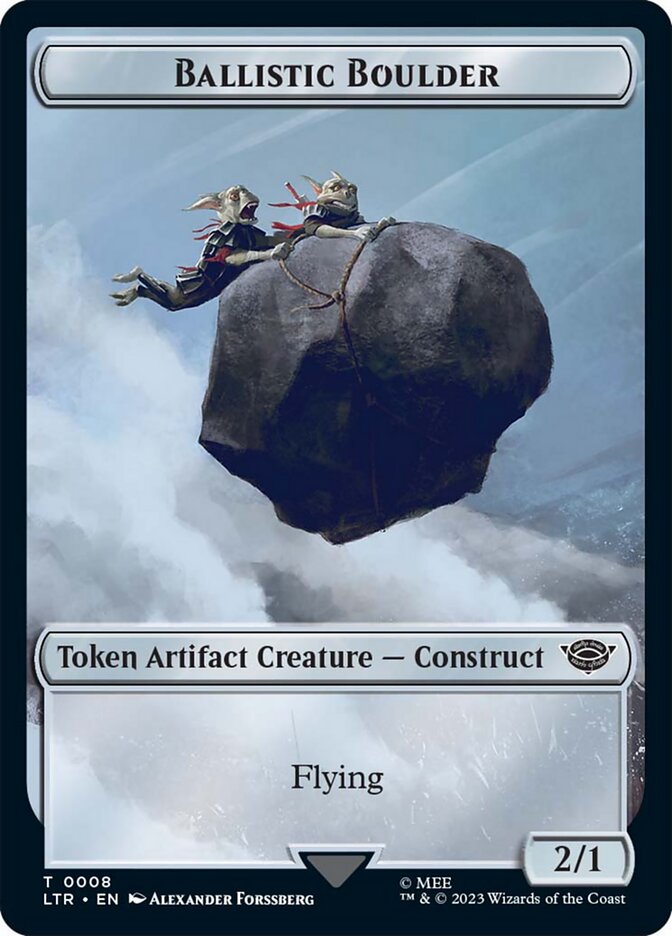 Ballistic Boulder Token [The Lord of the Rings: Tales of Middle-Earth Tokens] | Local Legends