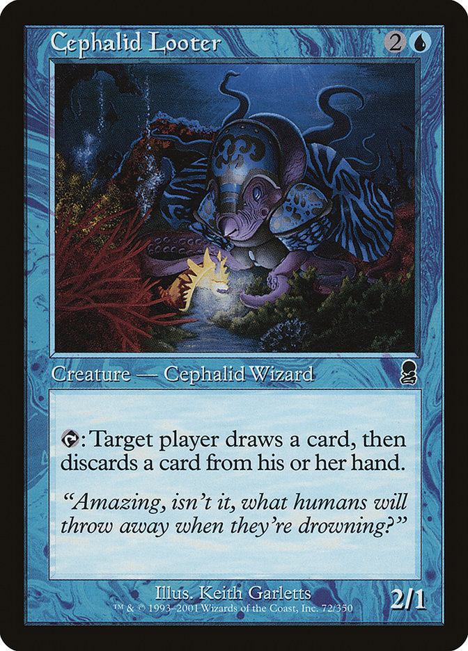 Cephalid Looter (Misprinted) [Odyssey] | Local Legends