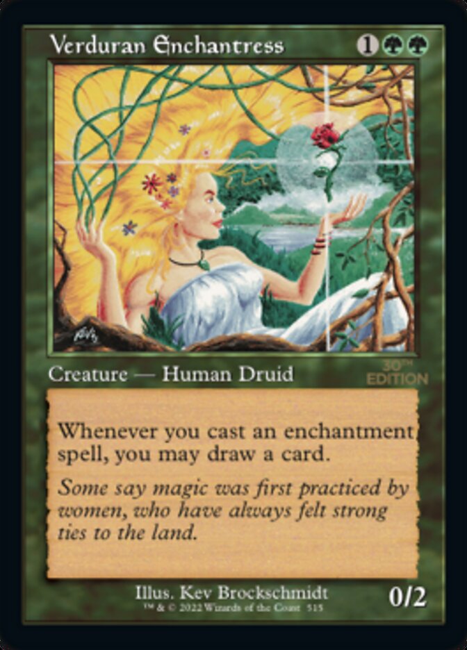 Verduran Enchantress (Retro) [30th Anniversary Edition] | Local Legends