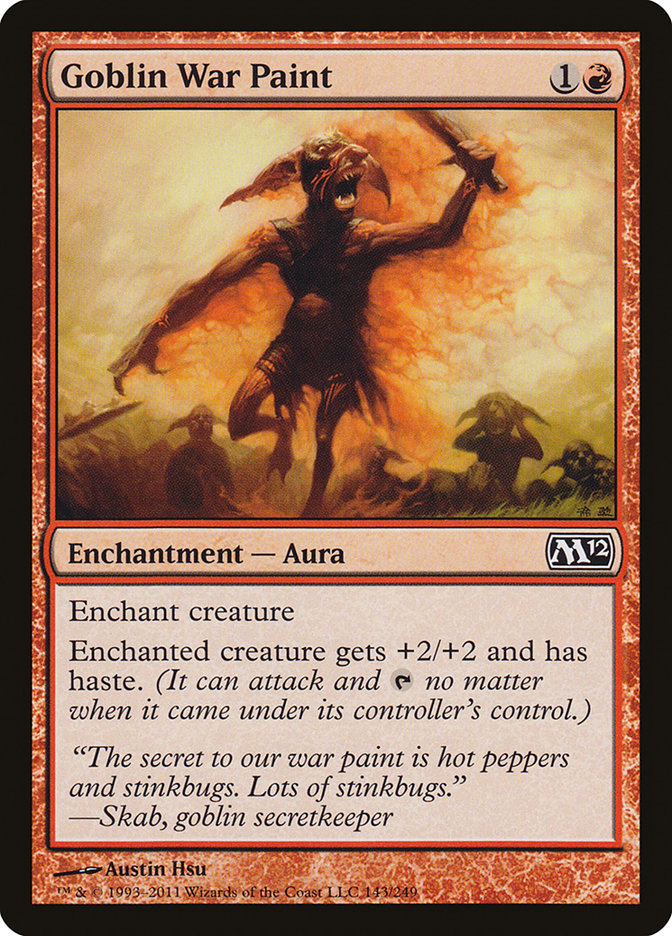Goblin War Paint [Magic 2012] | Local Legends