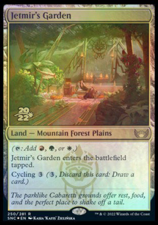 Jetmir's Garden [Streets of New Capenna Prerelease Promos] | Golgari Games