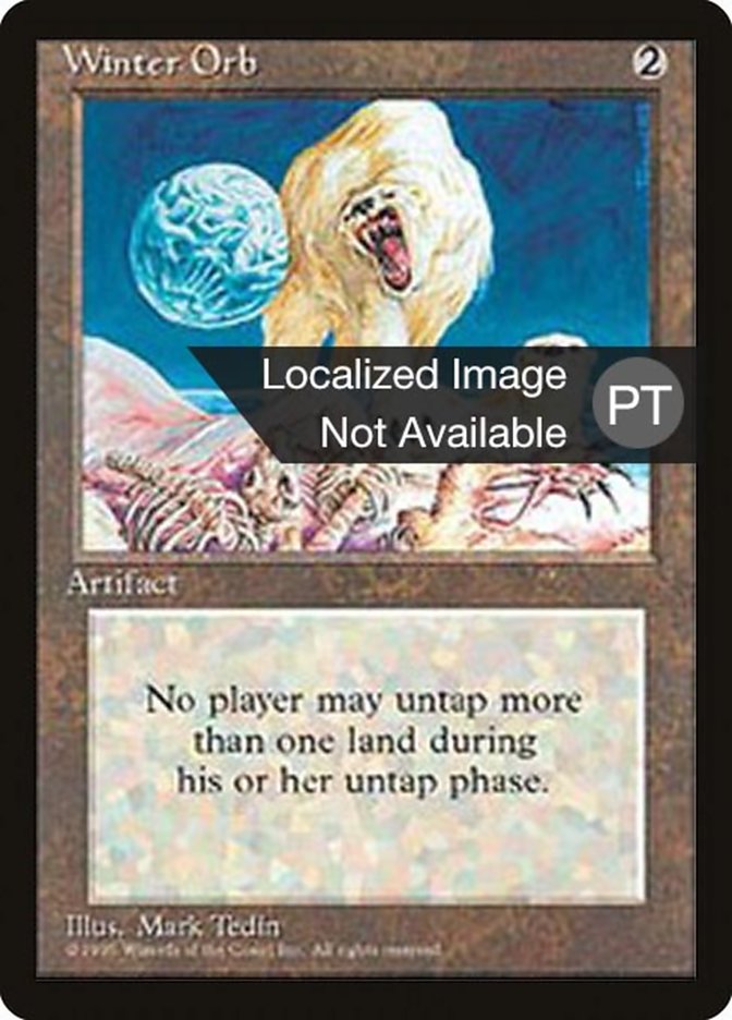 Winter Orb [Fourth Edition (Foreign Black Border)] | Golgari Games