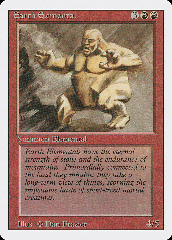 Earth Elemental [Revised Edition] | Golgari Games