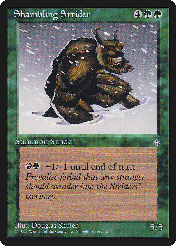 Shambling Strider [Ice Age] | Golgari Games