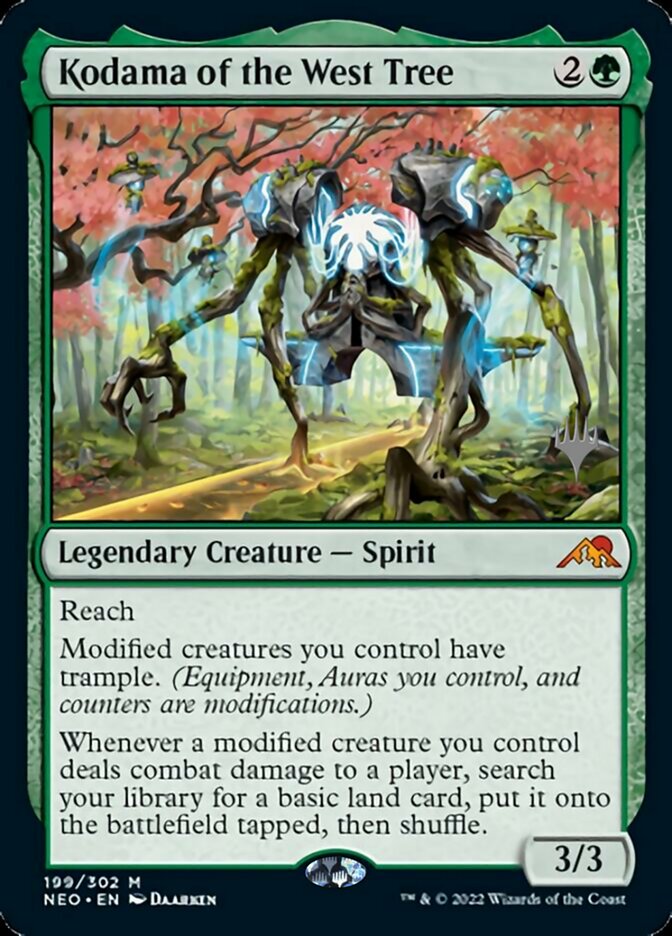 Kodama of the West Tree (Promo Pack) [Kamigawa: Neon Dynasty Promos] | Golgari Games