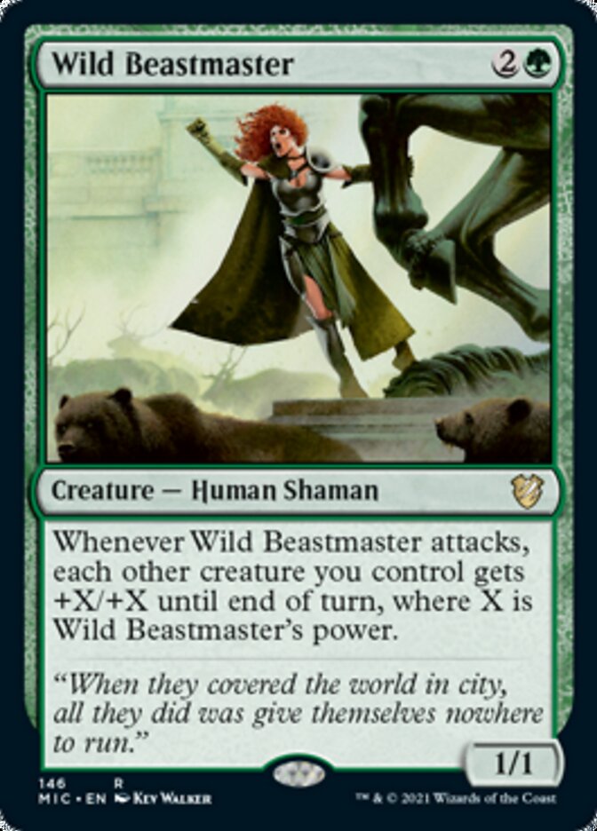 Wild Beastmaster [Innistrad: Midnight Hunt Commander] | Local Legends