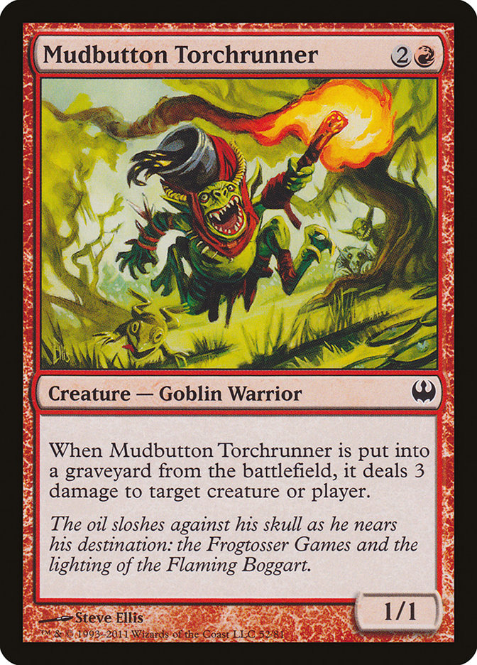Mudbutton Torchrunner [Duel Decks: Knights vs. Dragons] | Local Legends