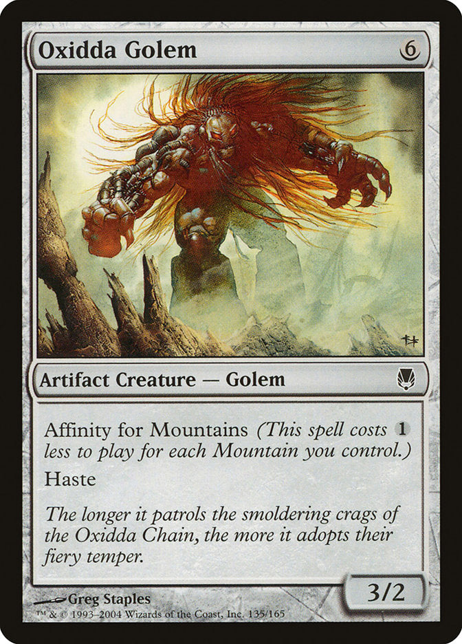 Oxidda Golem [Darksteel] | Local Legends
