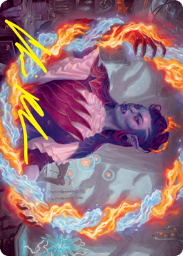 Rootha, Mercurial Artist Art Card (Gold-Stamped Signature) [Strixhaven: School of Mages Art Series] | Local Legends