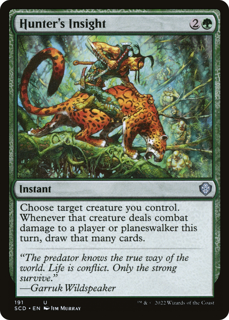 Hunter's Insight [Starter Commander Decks] | Local Legends