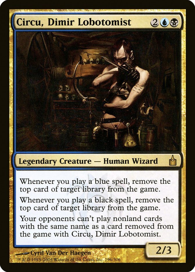 Circu, Dimir Lobotomist [Ravnica: City of Guilds] | Local Legends