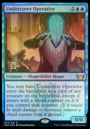 Undercover Operative [Streets of New Capenna Prerelease Promos] | Local Legends