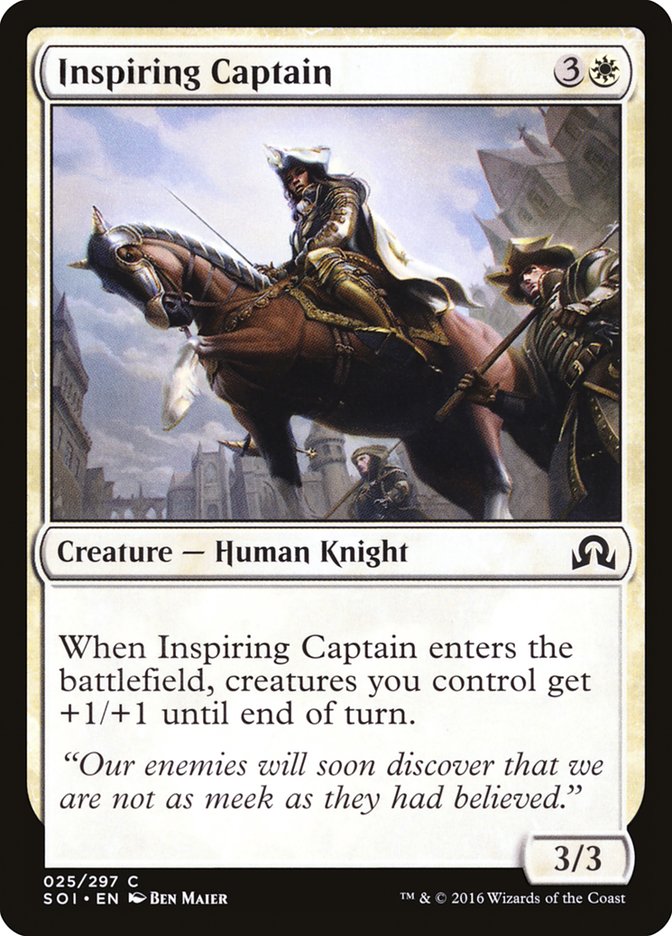 Inspiring Captain [Shadows over Innistrad] | Local Legends