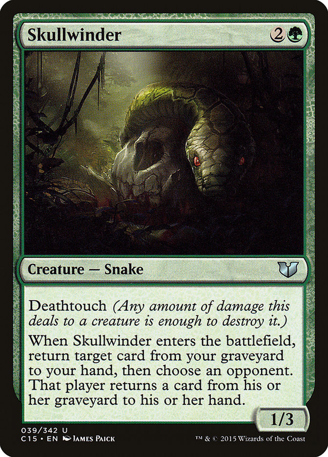 Skullwinder [Commander 2015] | Golgari Games