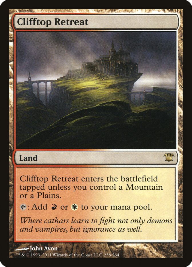 Clifftop Retreat [Innistrad] | Golgari Games