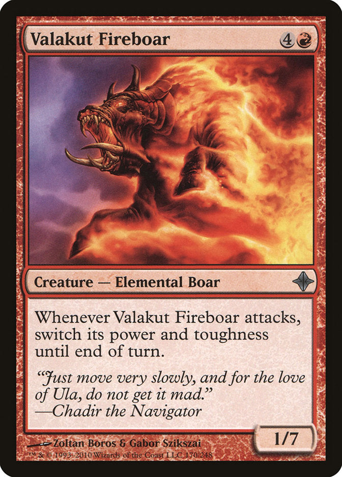 Valakut Fireboar [Rise of the Eldrazi] | Golgari Games