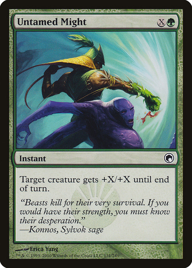 Untamed Might [Scars of Mirrodin] | Local Legends