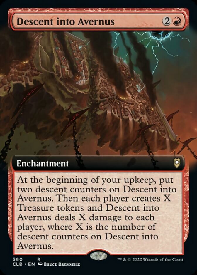 Descent into Avernus (Extended Art) [Commander Legends: Battle for Baldur's Gate] | Golgari Games