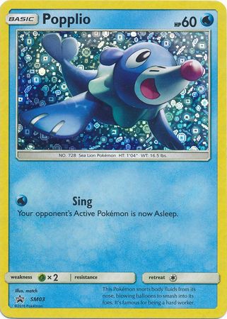 Popplio (SM03) (General Mills Promo) [Sun & Moon: Black Star Promos] | Golgari Games