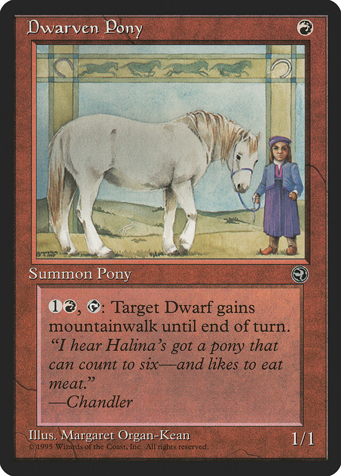 Dwarven Pony [Homelands] | Golgari Games