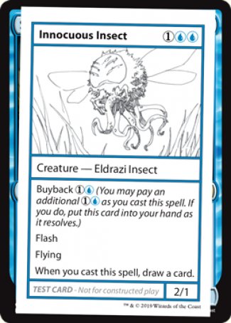 Innocuous Insect (2021 Edition) [Mystery Booster Playtest Cards] | Golgari Games