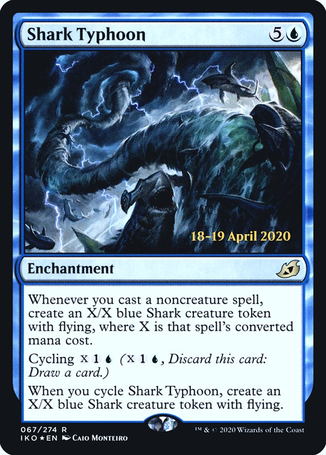 Shark Typhoon [Ikoria: Lair of Behemoths Prerelease Promos] | Local Legends