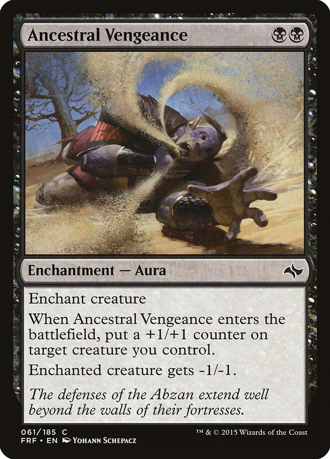 Ancestral Vengeance [Fate Reforged] | Golgari Games