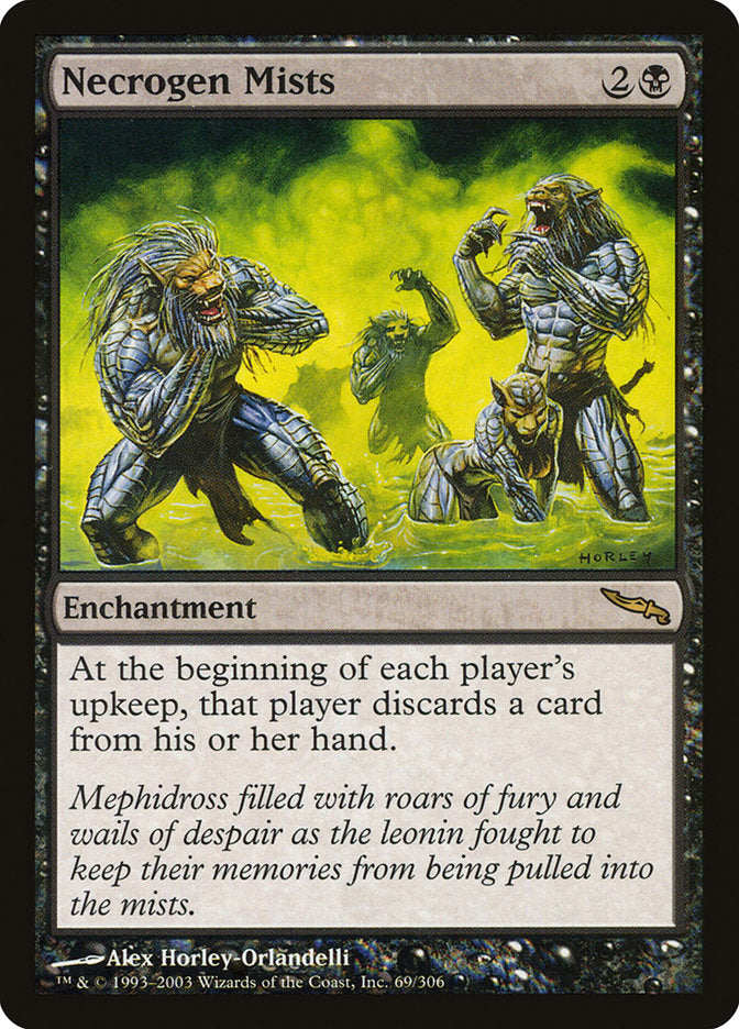 Necrogen Mists [Mirrodin] | Local Legends