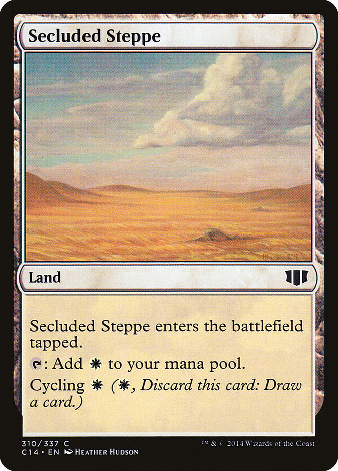 Secluded Steppe [Commander 2014] | Golgari Games