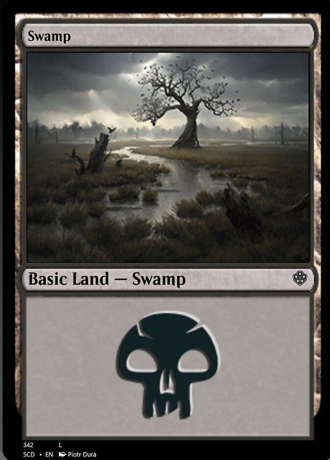 Swamp (342) [Starter Commander Decks] | Golgari Games